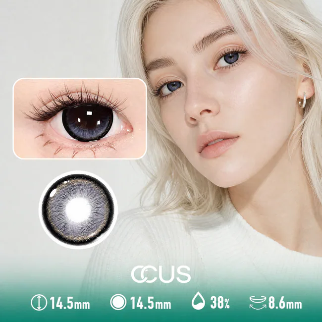 Linen Veil Amethyst Purple Contact Lenses