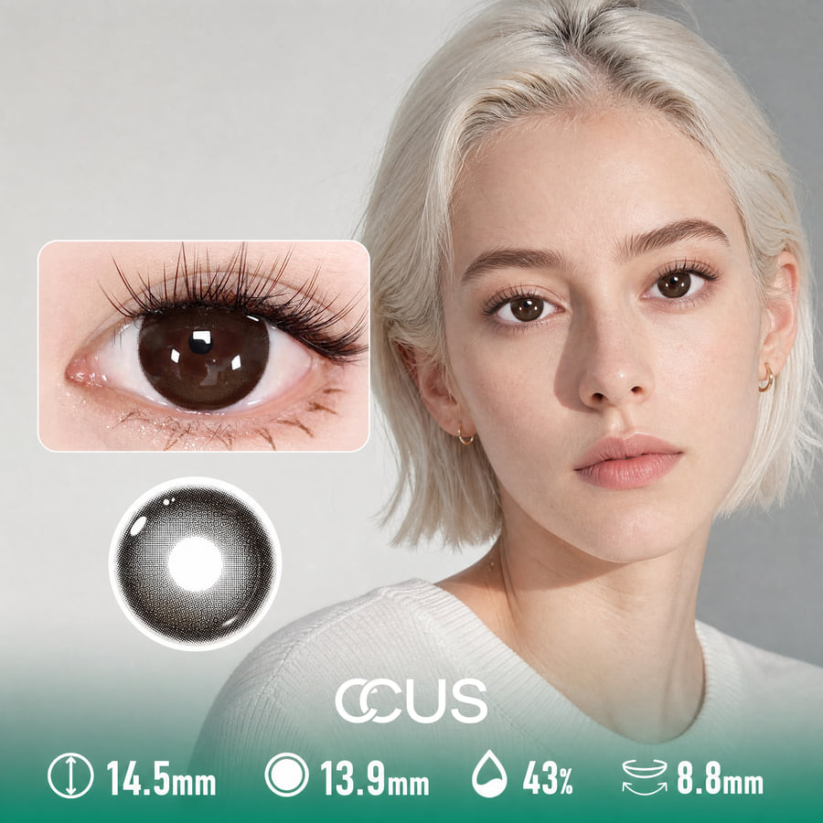 Velvet Espresso Brown Contact Lenses