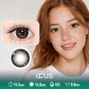 Milan Iris Chestnut Brown Contact Lenses
