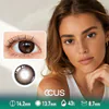 Morning Linen Mocha Brown Contact Lenses