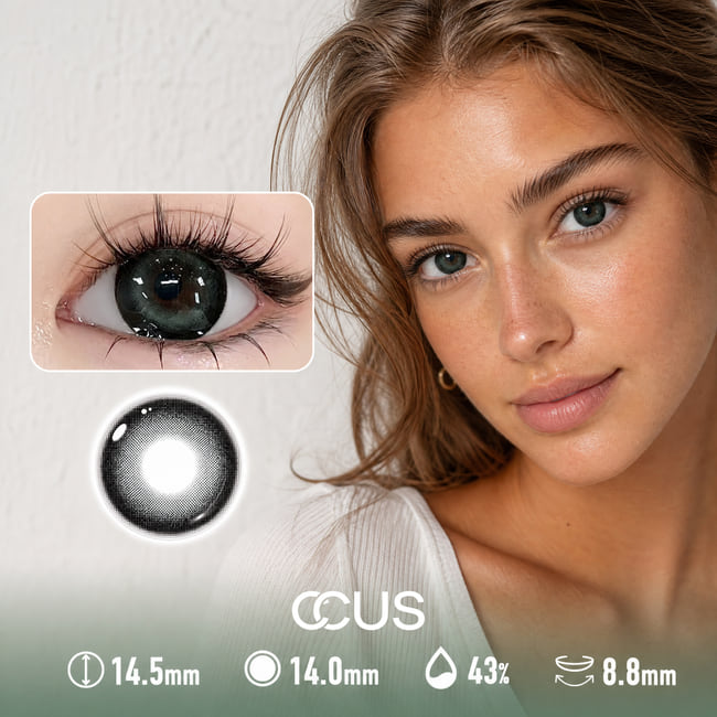 Jade Ink Green Contact Lenses