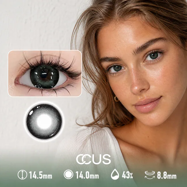 Jade Ink Green Contact Lenses