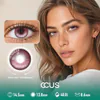 Prague Jasmine Pink Contact Lenses