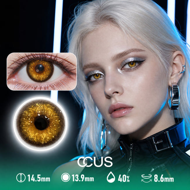 Linen Gold Contact Lenses
