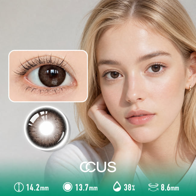 Orchard Dawn Chestnut Brown Contact Lenses
