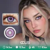 Neon Static Violet Purple Contact Lenses
