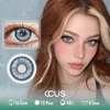 Pixel Frost Azure Blue Contact Lenses
