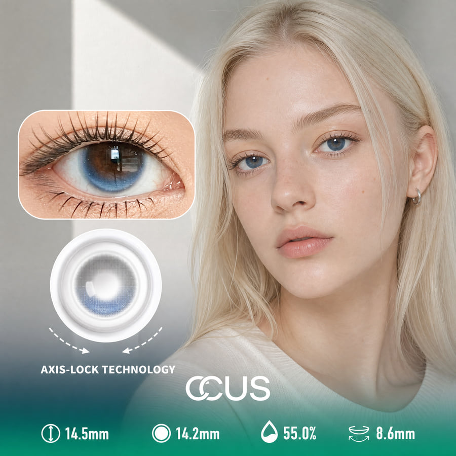 Lace Rain Brown Contact Lenses
