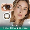 Florence Haze Brown Contact Lenses
