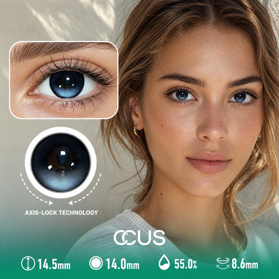 Sea Glass White Contact Lenses - Ccus Eyewear · Premium Colored Contacts Sea Glass White Contact Lenses