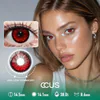 Static Chrome Ruby Red Contact Lenses - Ccus Eyewear · Premium Colored Contacts Static Chrome Ruby Red Contact Lenses