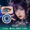 Confetti Blue Party Contact Lenses