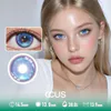 Mall Glaze Cobalt Blue Contact Lenses - Ccus Eyewear · Premium Colored Contacts Mall Glaze Cobalt Blue Contact Lenses