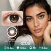 Cashmere Toffee Brown Contact Lenses - Ccus Eyewear · Premium Colored Contacts Cashmere Toffee Brown Contact Lenses