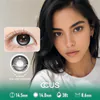 Reykjavik Charcoal Smoke Grey Contact Lenses
