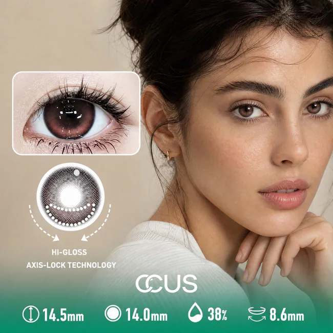 Ember Haze Brown Contact Lenses