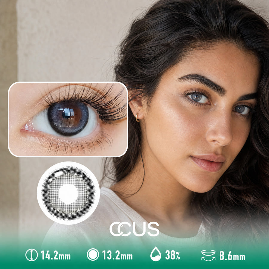 Halo Lily Smoke Grey Contact Lenses