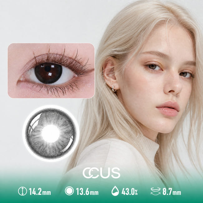 Eclipse Silk Obsidian Black Contact Lenses