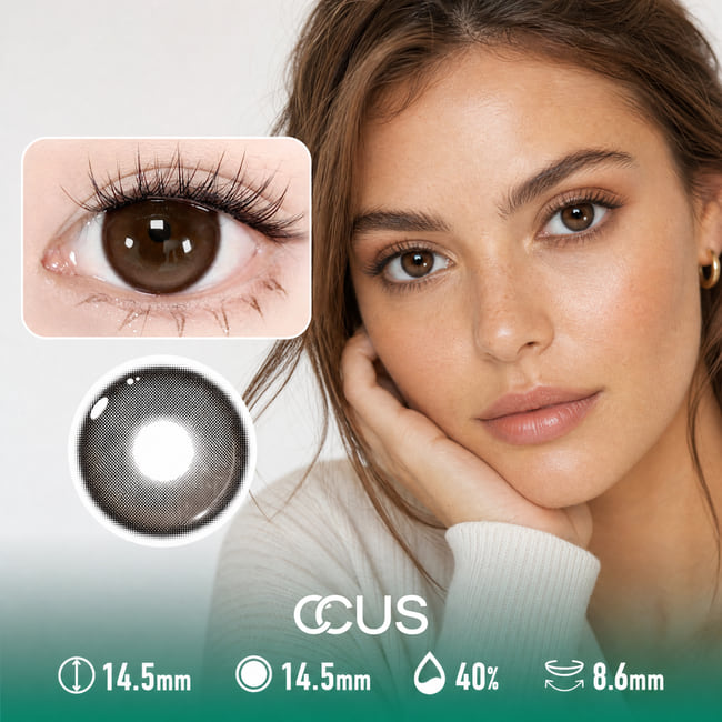 Oslo Twilight Sandalwood Brown Contact Lenses