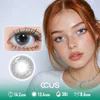 Milan Haze Silver Grey Contact Lenses