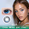 Soda Pop Sapphire Blue Contact Lenses