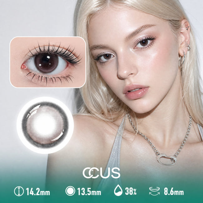 Lipgloss Dusty Rose Pink Contact Lenses