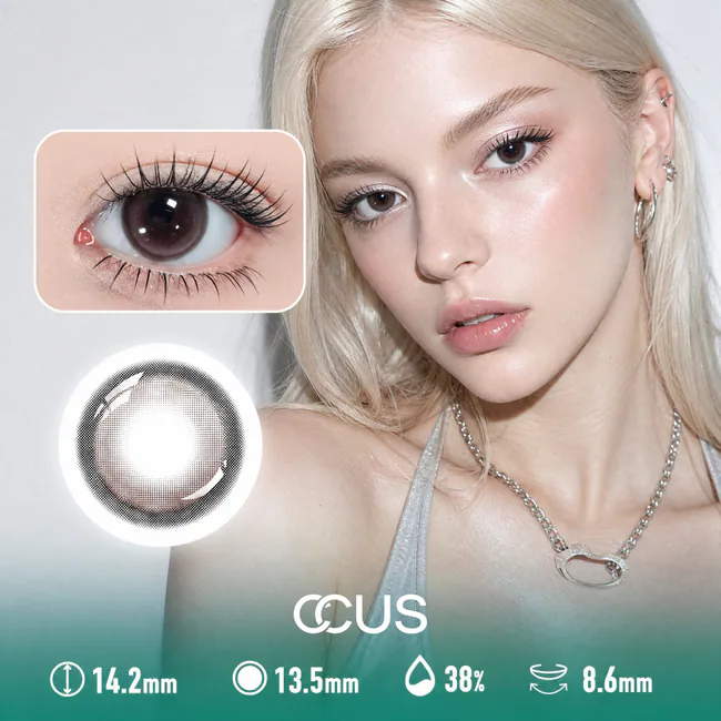 Lipgloss Dusty Rose Pink Contact Lenses