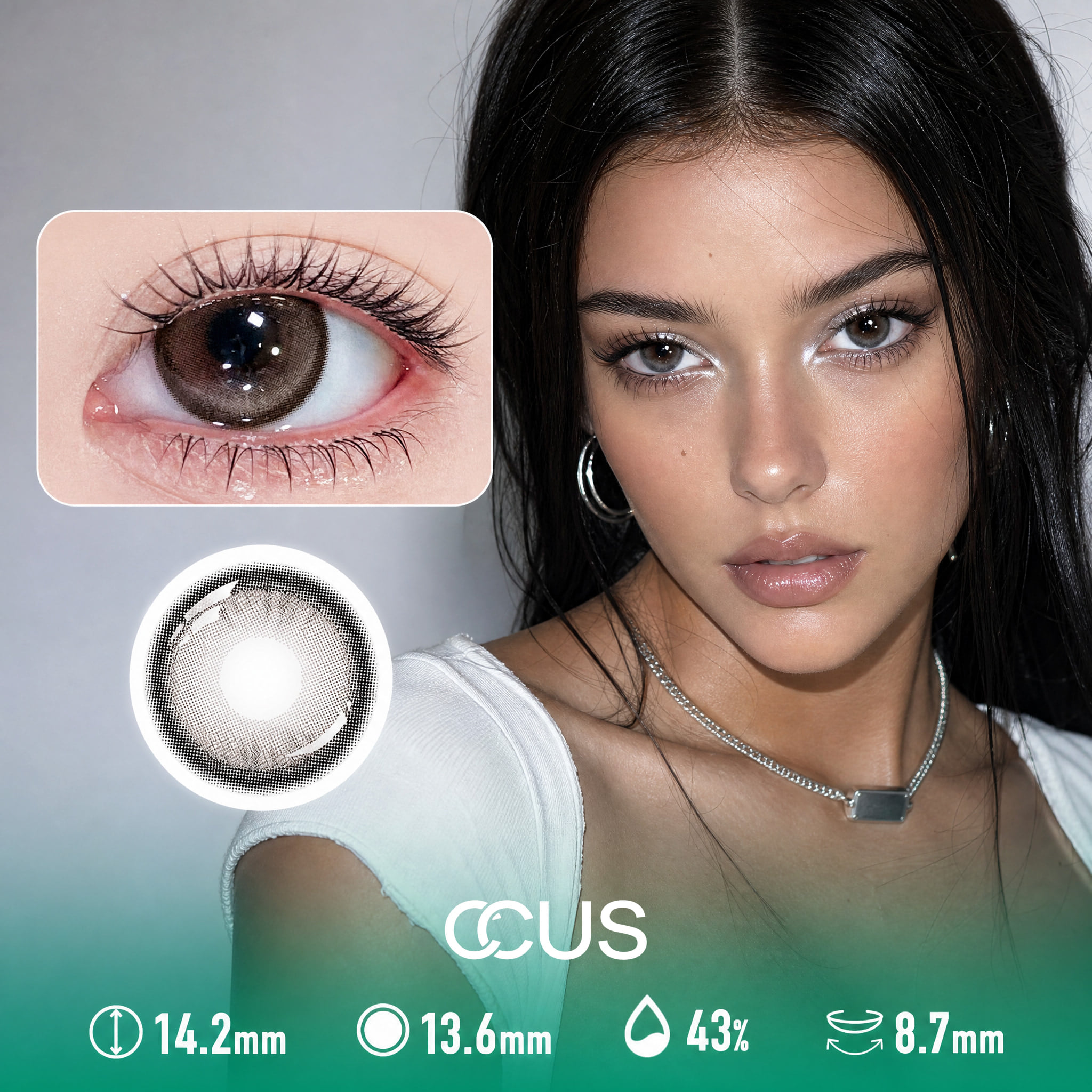 Photobooth Chestnut Brown Contact Lenses