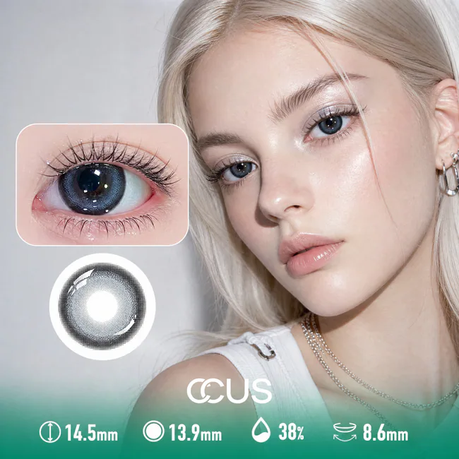 Velvet Midnight Azure Blue Contact Lenses