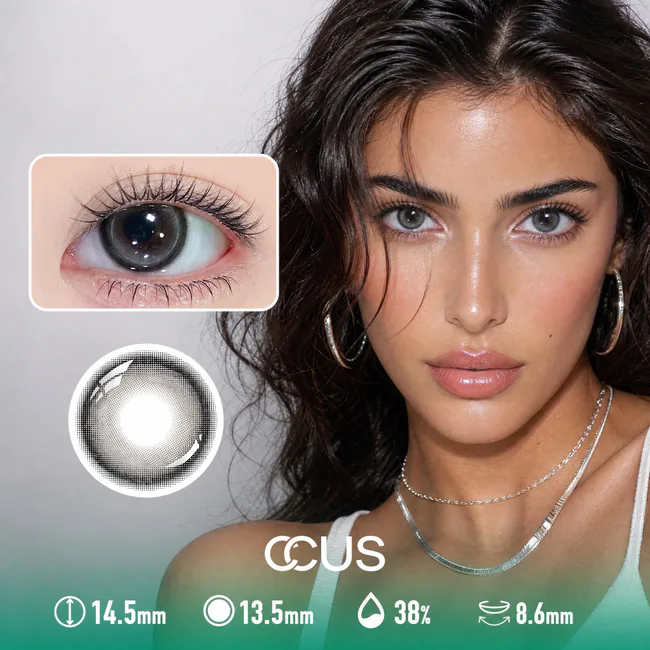 Frostlight Ash Grey Contact Lenses