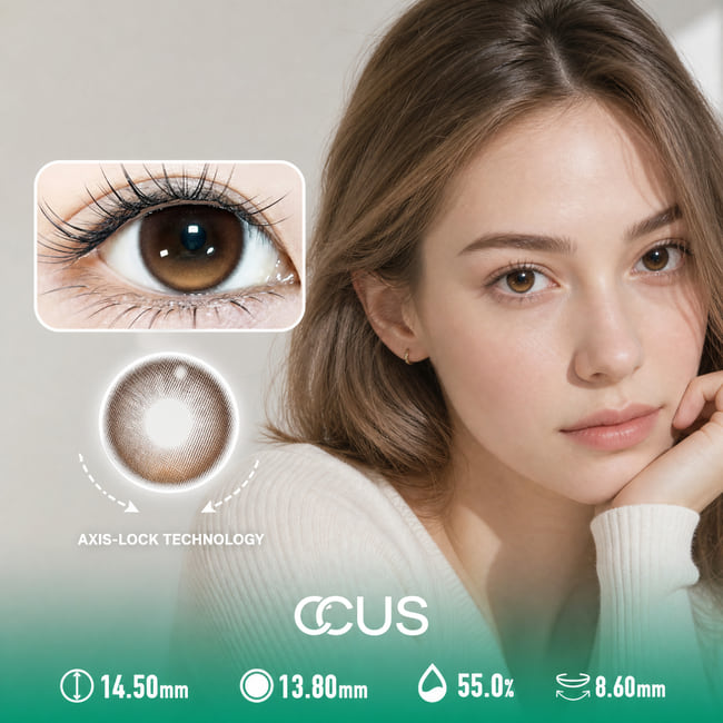 Twilight Prague Mocha Brown Contact Lenses