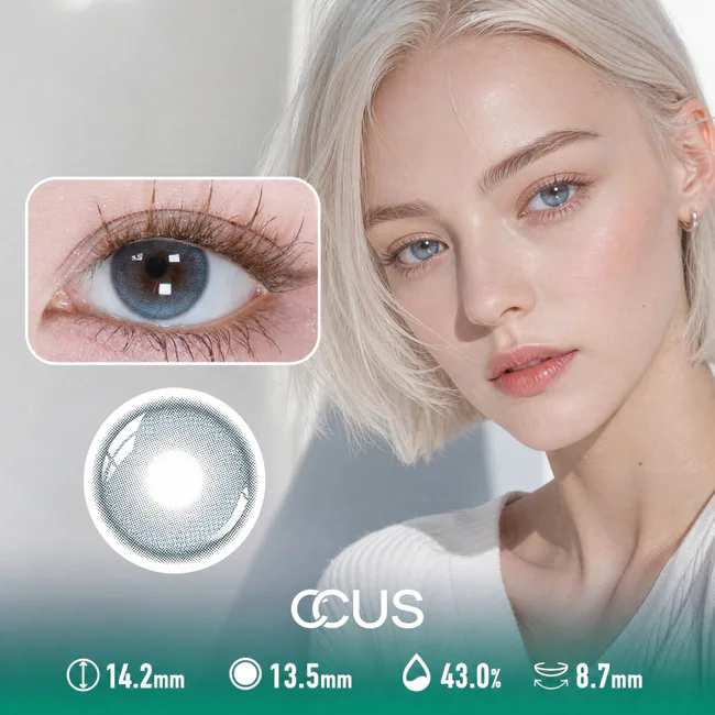 Lotus Lagoon Blue Contact Lenses