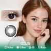 Winter Sable Black Contact Lenses