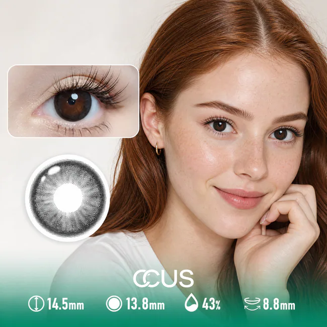 Winter Sable Black Contact Lenses