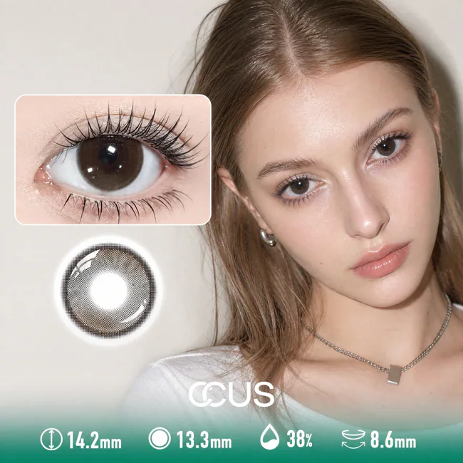 Afterparty Cocoa Brown Contact Lenses