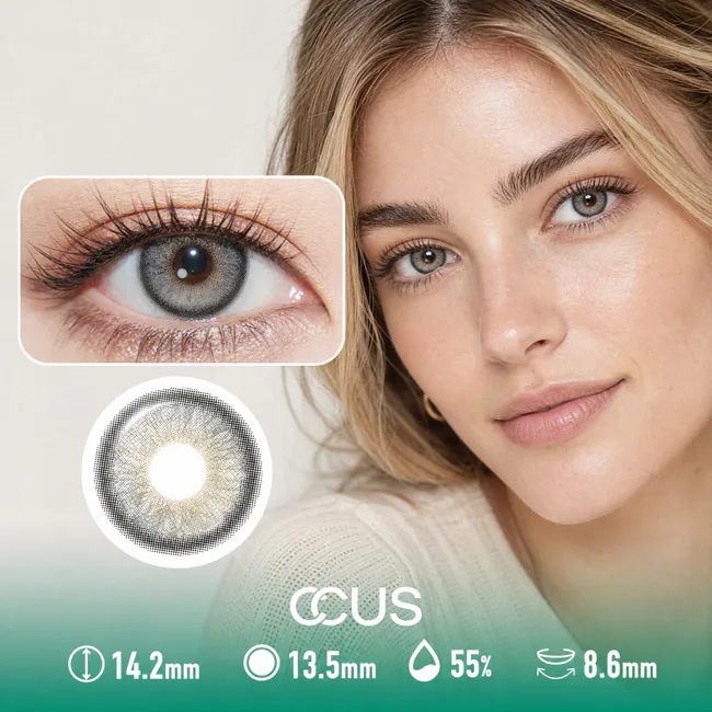 Grey Blood Eye Contact Lenses