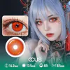 Carnival Orange Party Contact Lenses