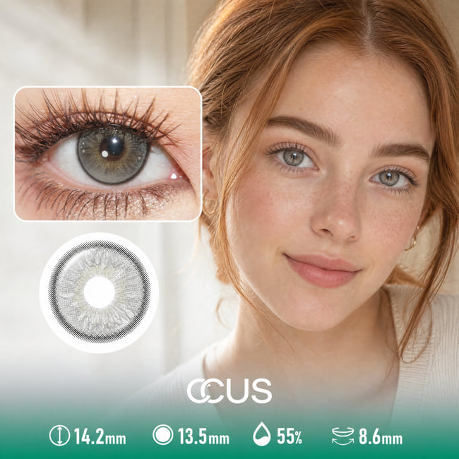 Linen Pearl Silver Contact Lenses