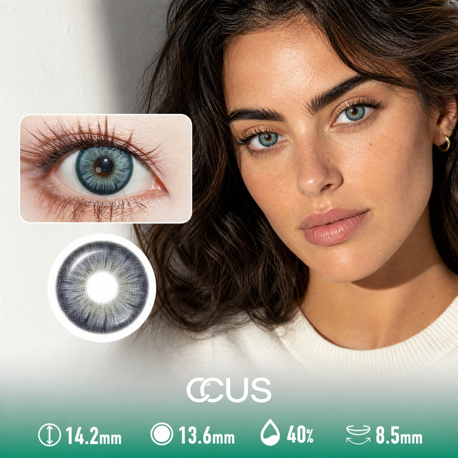 Sea Glass Blue Contact Lenses