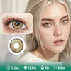 Sandstone Amber Brown Contact Lenses