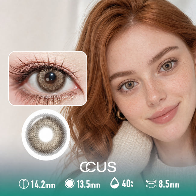 Bare Rosewood Brown Contact Lenses
