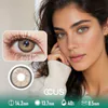 Vienna Aurora Sandalwood Brown Contact Lenses