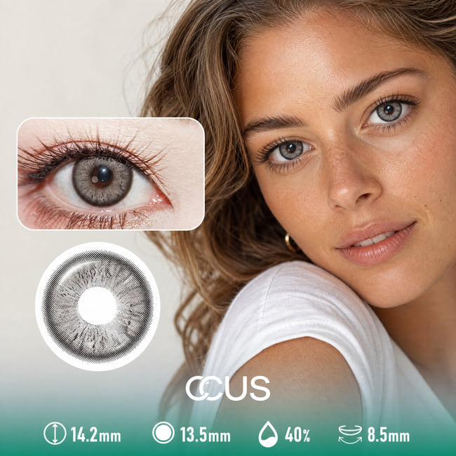 Tender Mist Brown Contact Lenses