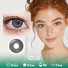 Moon Satin Mist Grey Contact Lenses - Ccus Eyewear · Premium Colored Contacts Moon Satin Mist Grey Contact Lenses