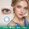 Candlelight Azure Blue Contact Lenses