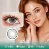 Velvet Gala Amber Brown Contact Lenses