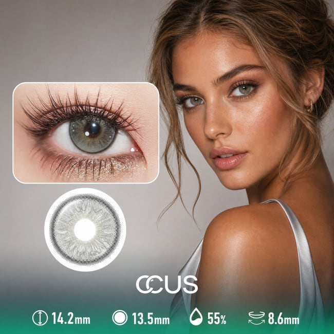 Moonlit Pearl Silver Contact Lenses