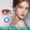 Bijou Azure Blue Contact Lenses - Ccus Eyewear · Premium Colored Contacts Bijou Azure Blue Contact Lenses