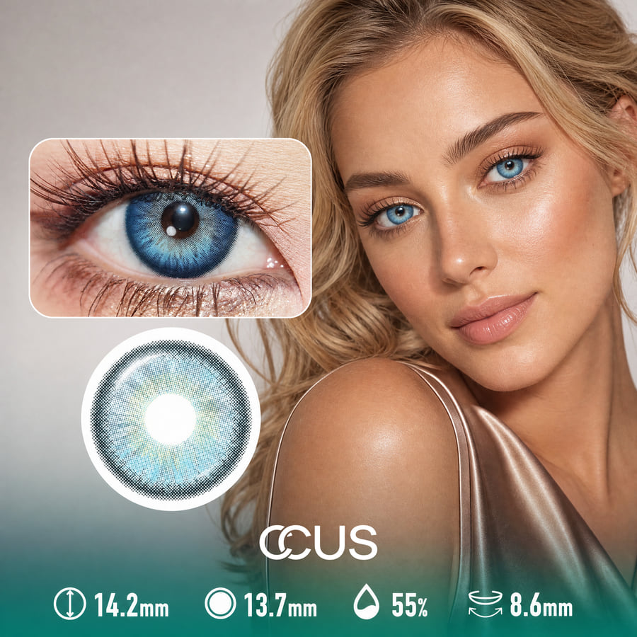 Blue Blood Eye Contact Lenses - Ccus Eyewear · Premium Colored Contacts Blue Blood Eye Contact Lenses
