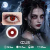 Cursed Red Halloween Contact Lenses